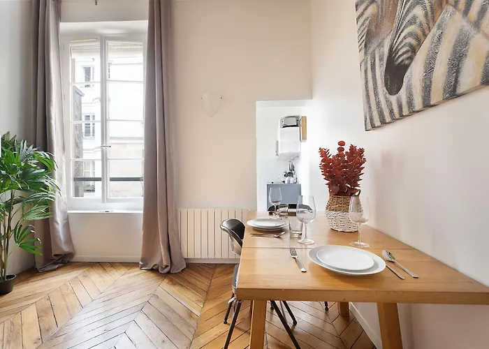 Louvre & Chatelet-1br Cosy