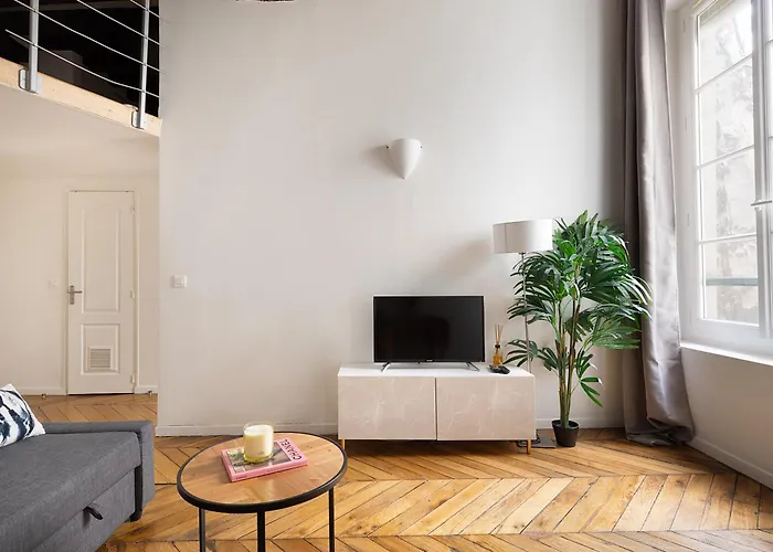 Lägenhet Louvre & Chatelet-1br Cosy